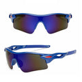 Blaue Sport-Sonnenbrille X1