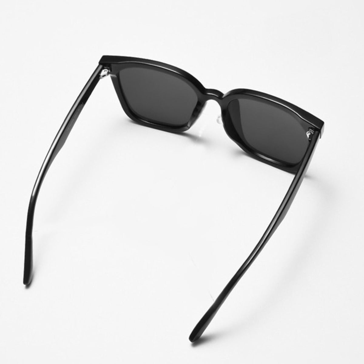 Schwarze Oversized Cat-Eye-Sonnenbrille