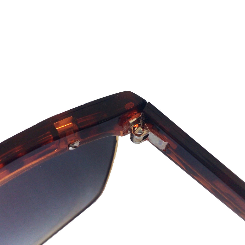 Braun getigerte Designer Unisex-Sonnenbrille