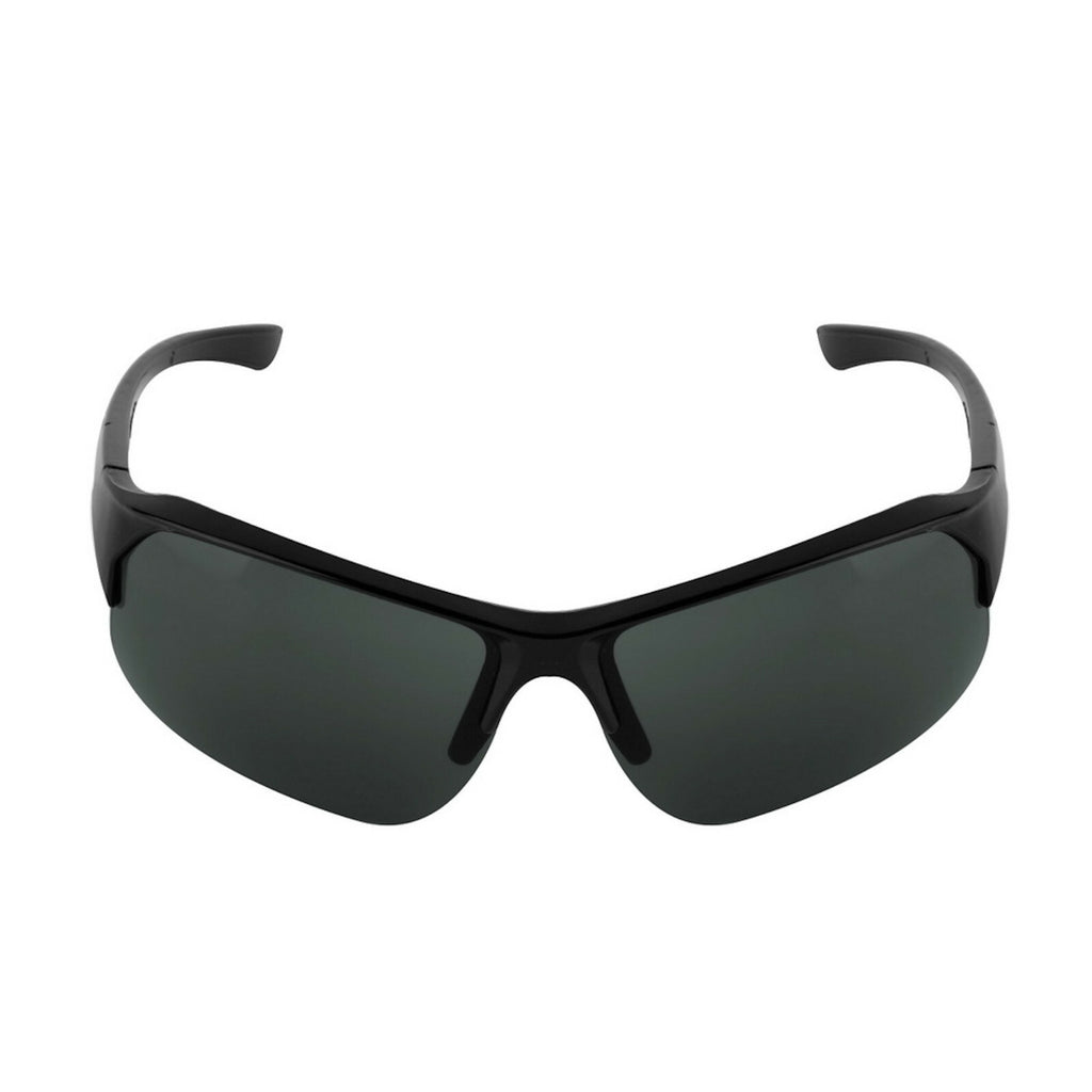Mattschwarze randlose Matrix-Sonnenbrille