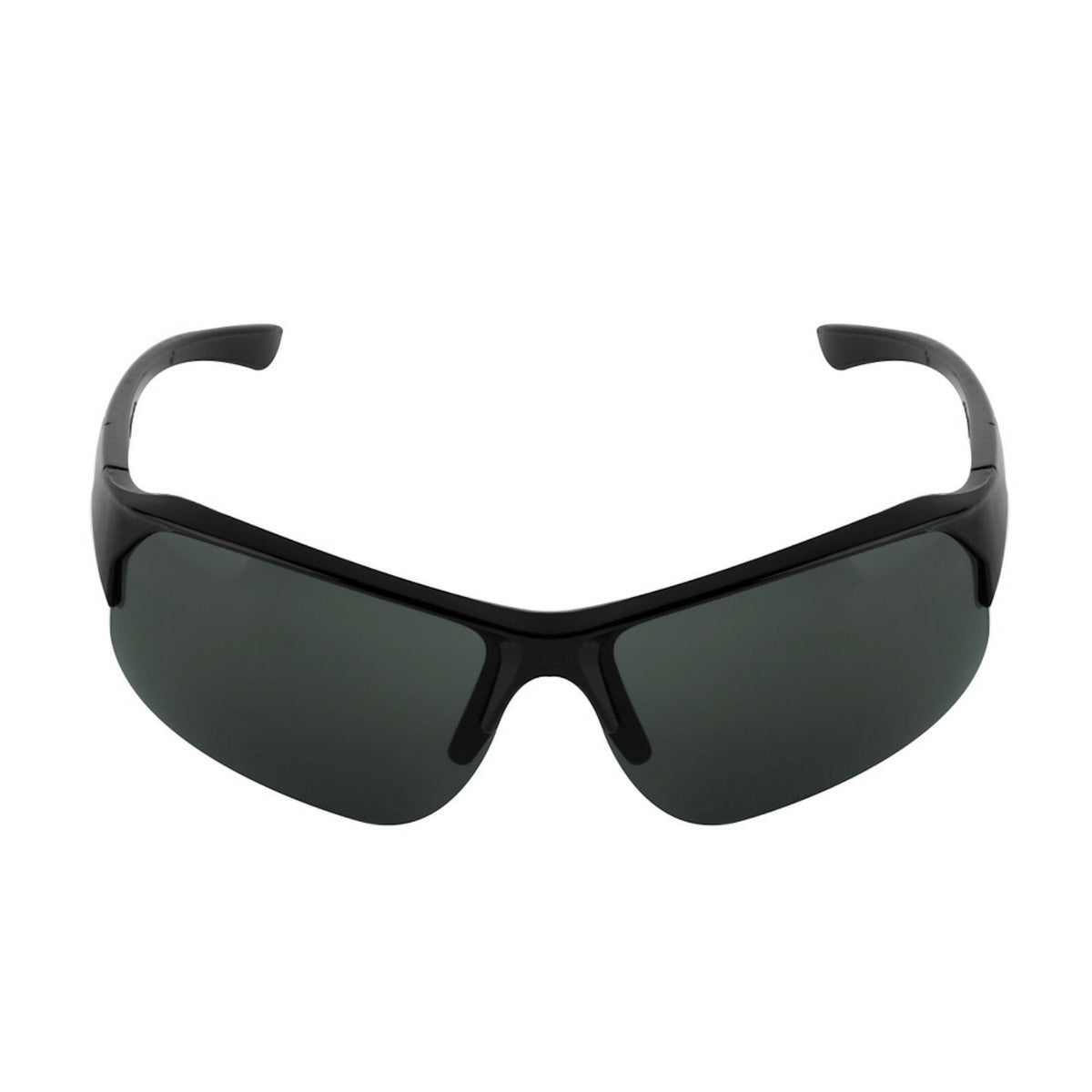 Mattschwarze randlose Matrix-Sonnenbrille