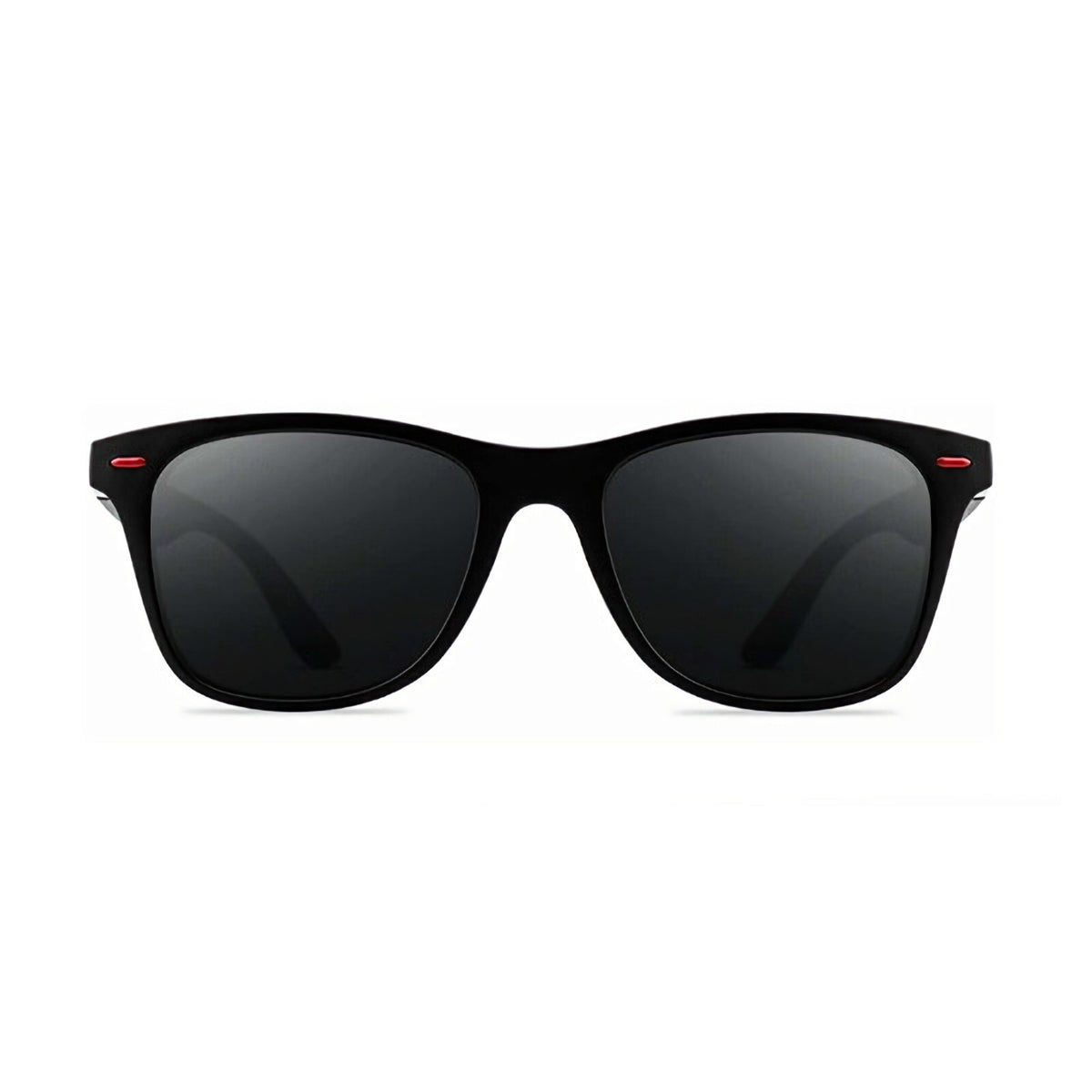 Mattschwarze polarisierte Blues-Brothers-Sonnenbrille