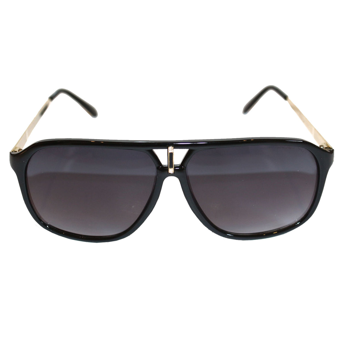 Schwarze Designer Unisex-Sonnenbrille