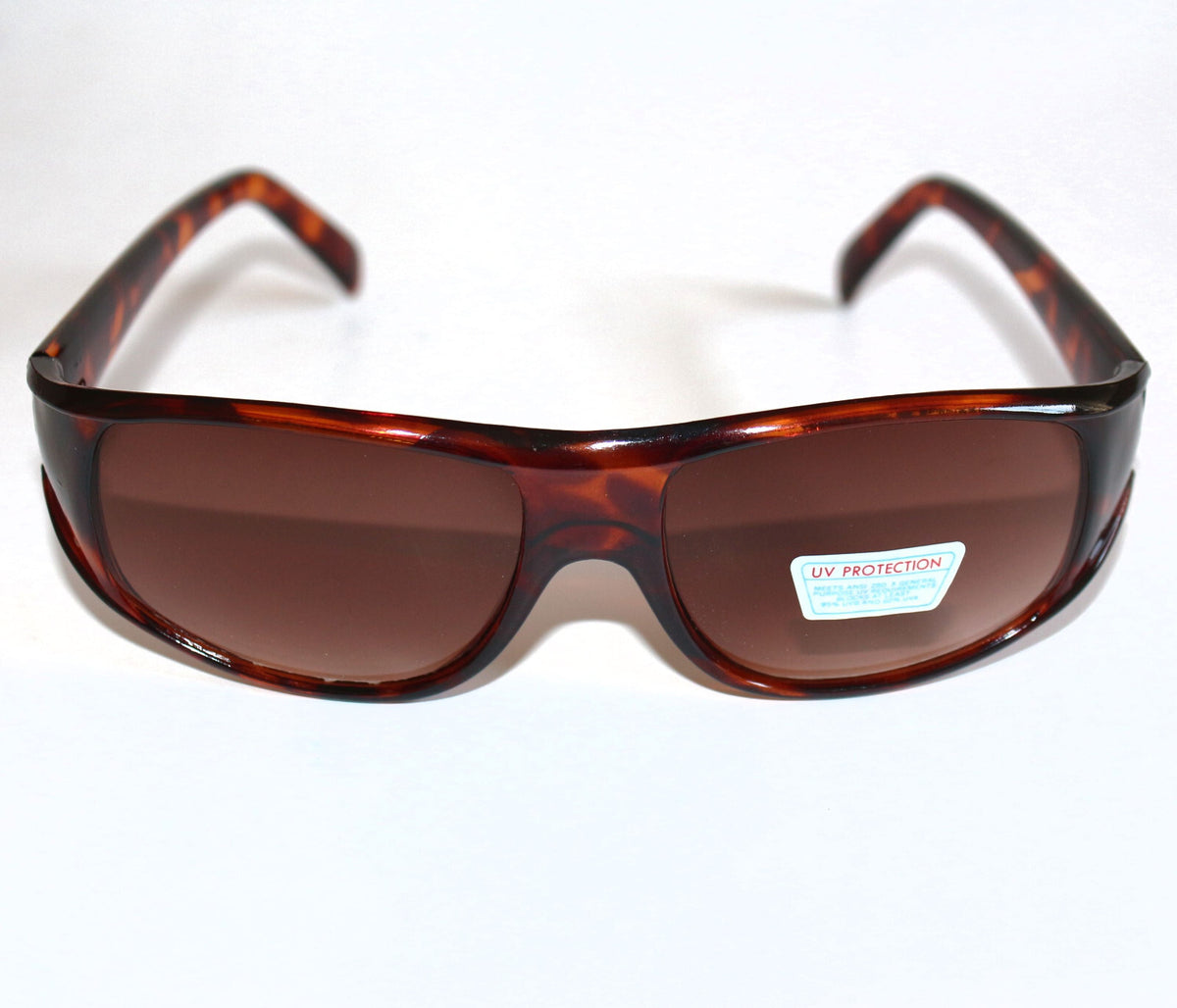 Braune leicht getigerte Designer Damen-Sonnenbrille