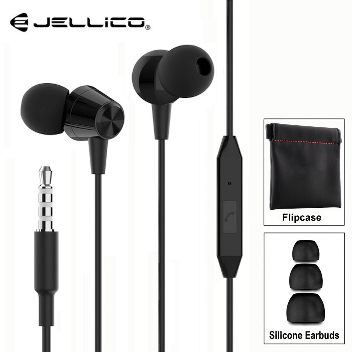 Super Bass In-Ear Kopfhörer Ohrhörer X4 Headset Earphone Headphone + PU-Tasche
