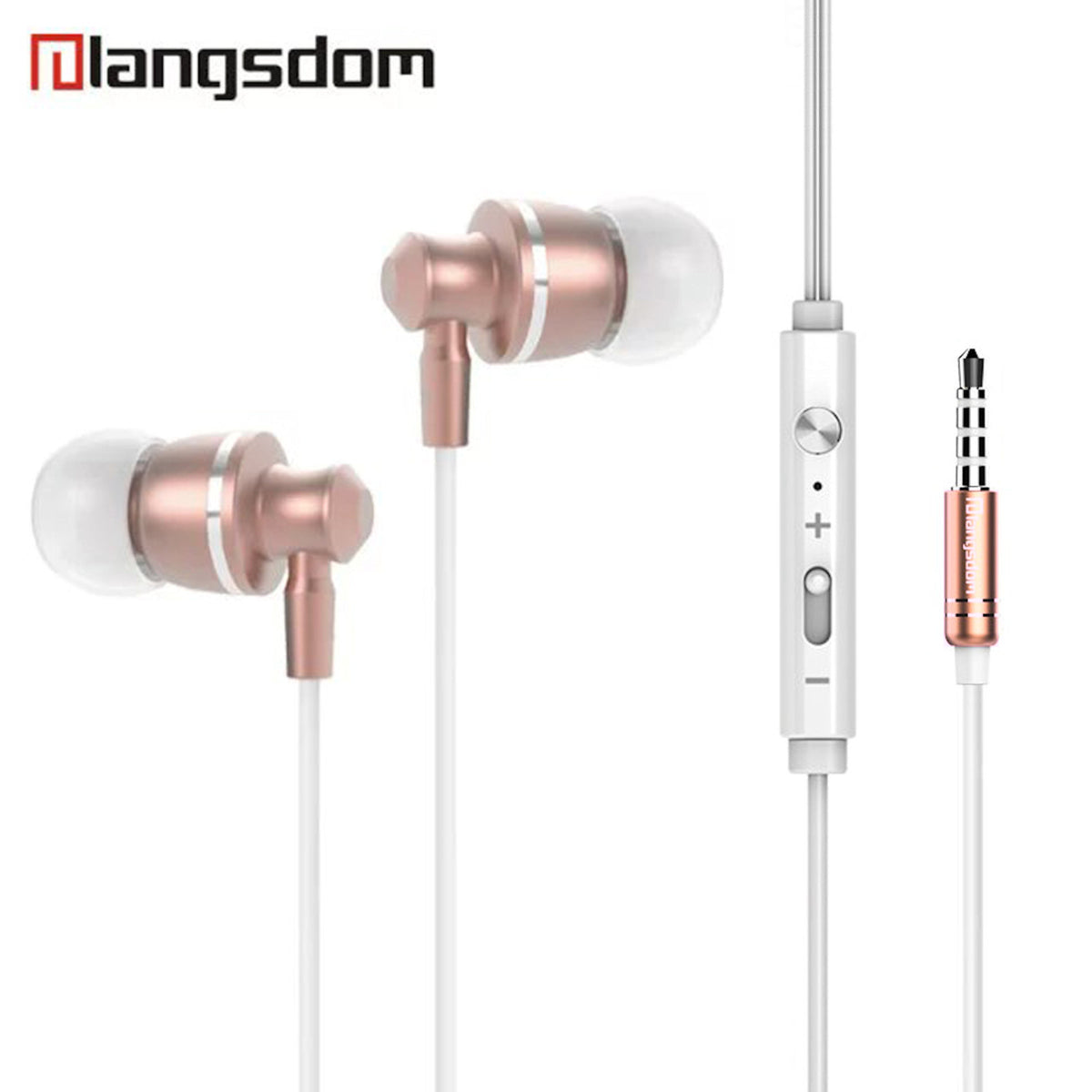 Langsdom M300 Metall-In-Ear-Headset