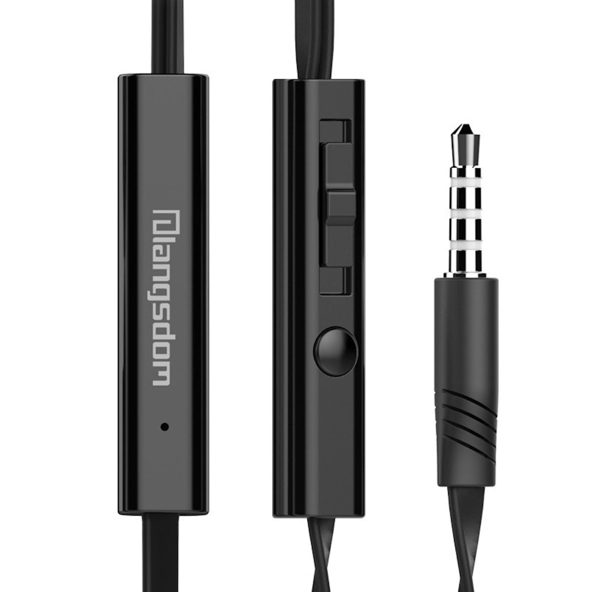 Schwarzes Langsdom JV23 In-Ear-Headset