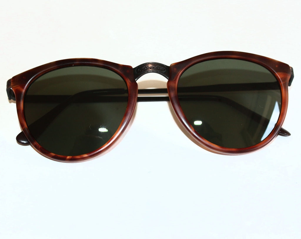 Braune Damen-Sonnenbrille im Tigerlook