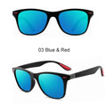 Matt-schwarze polarisierte Blues-Brothers Sonnenbrille
