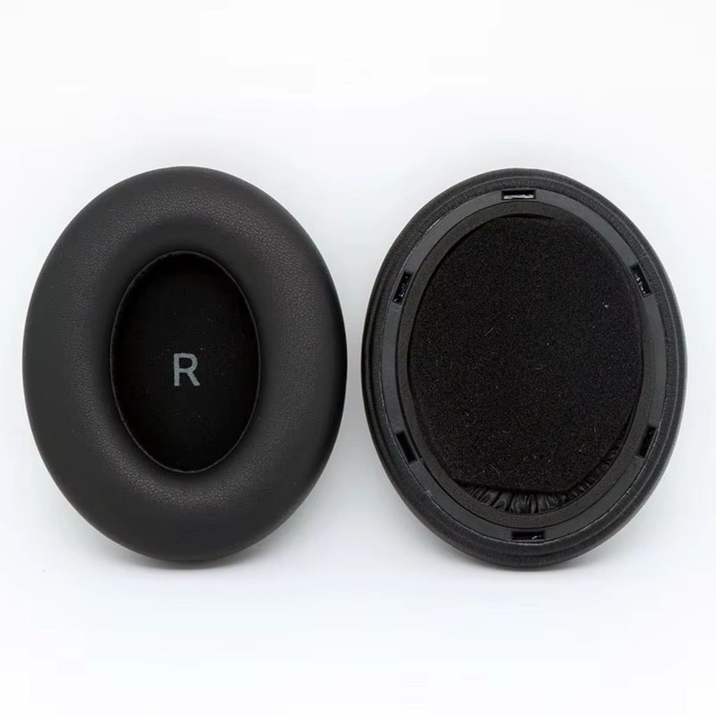 Ohrpolster für Sennheiser Momentum 4 / 5 Over Ear Kunstleder Schwarz Einrastring