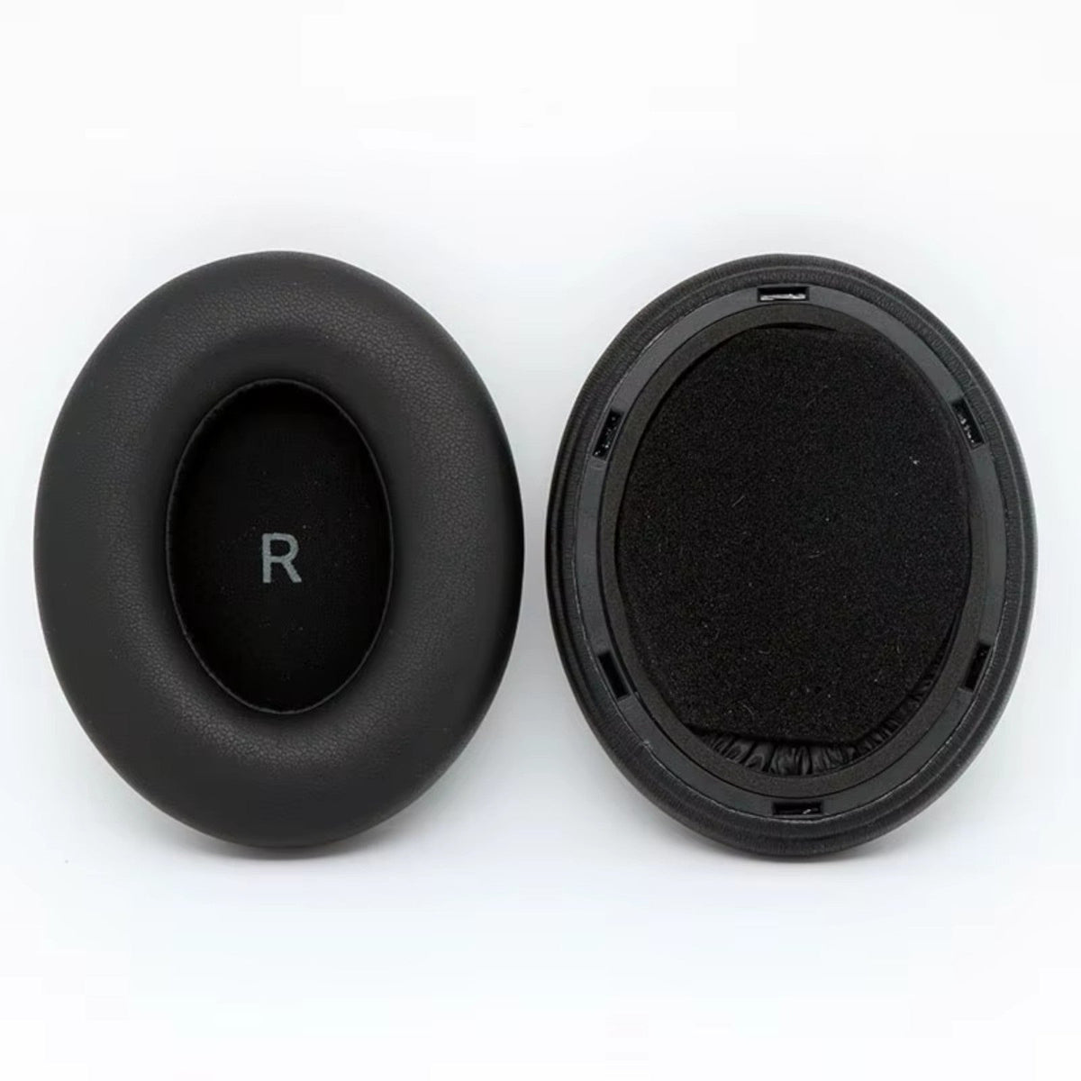 Ohrpolster für Sennheiser Momentum 4 / 5 Over Ear Kunstleder Schwarz Einrastring