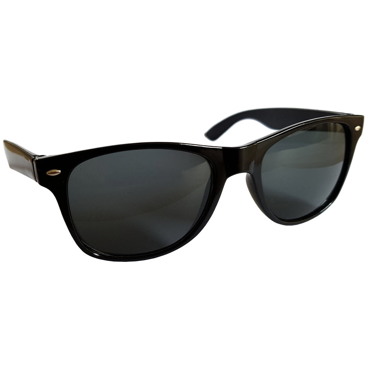 Schwarze Blues-Brothers Sonnenbrille extra-dunkel