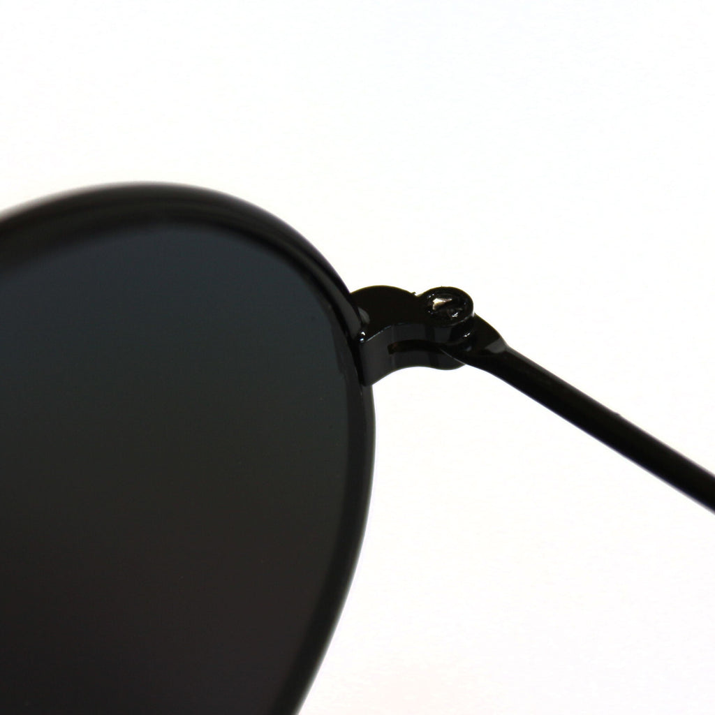Runde schwarze Steampunk-Sonnenbrille verspiegelt