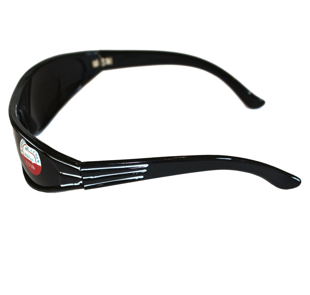 Schwarze Sport-Sonnenbrille X11 für Rennrad