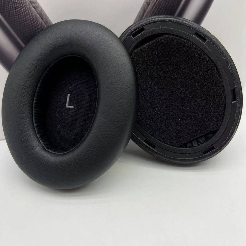 Ohrpolster für Sennheiser Momentum 4 / 5 Over Ear Kunstleder Schwarz Einrastring