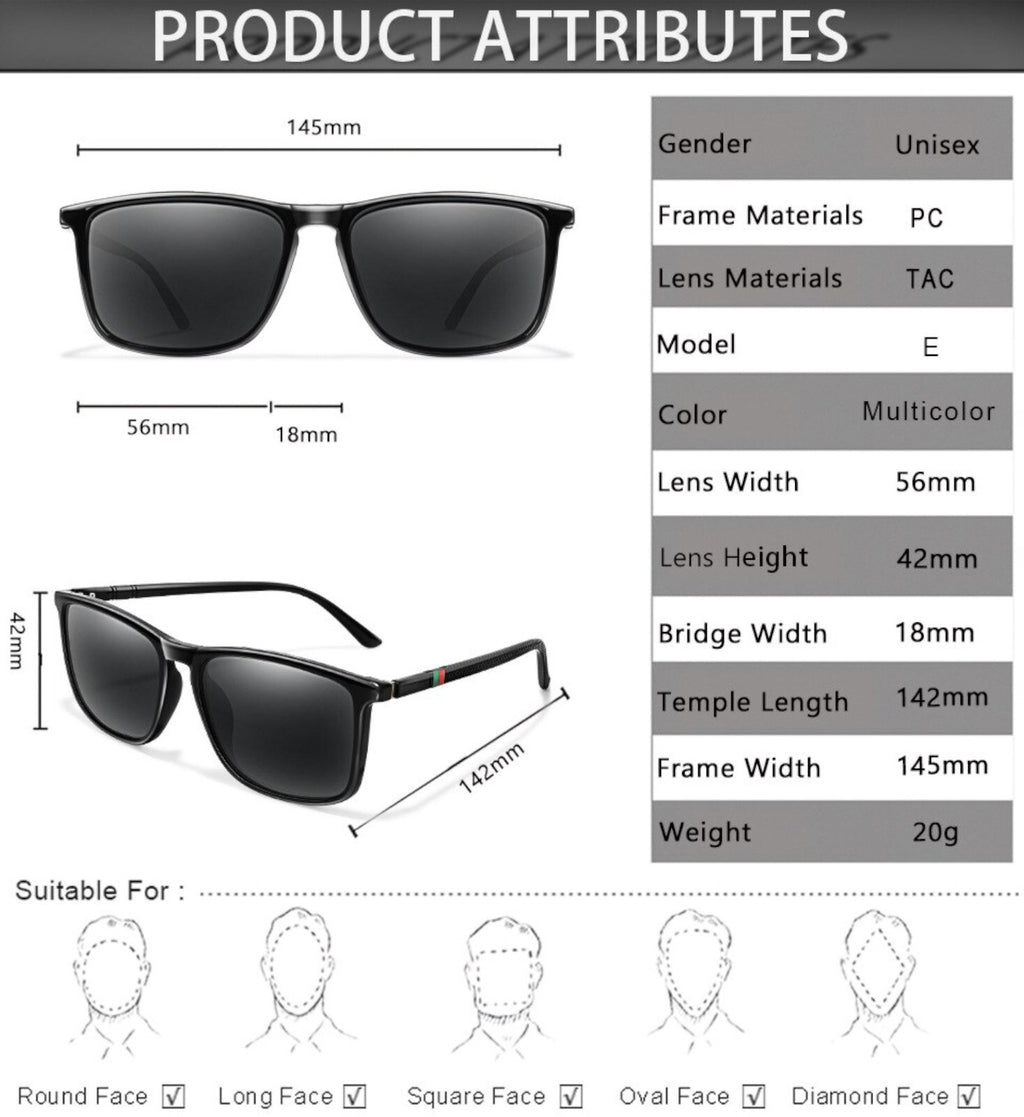 Schwarze Sonnenbrille mit dunklen Gläsern