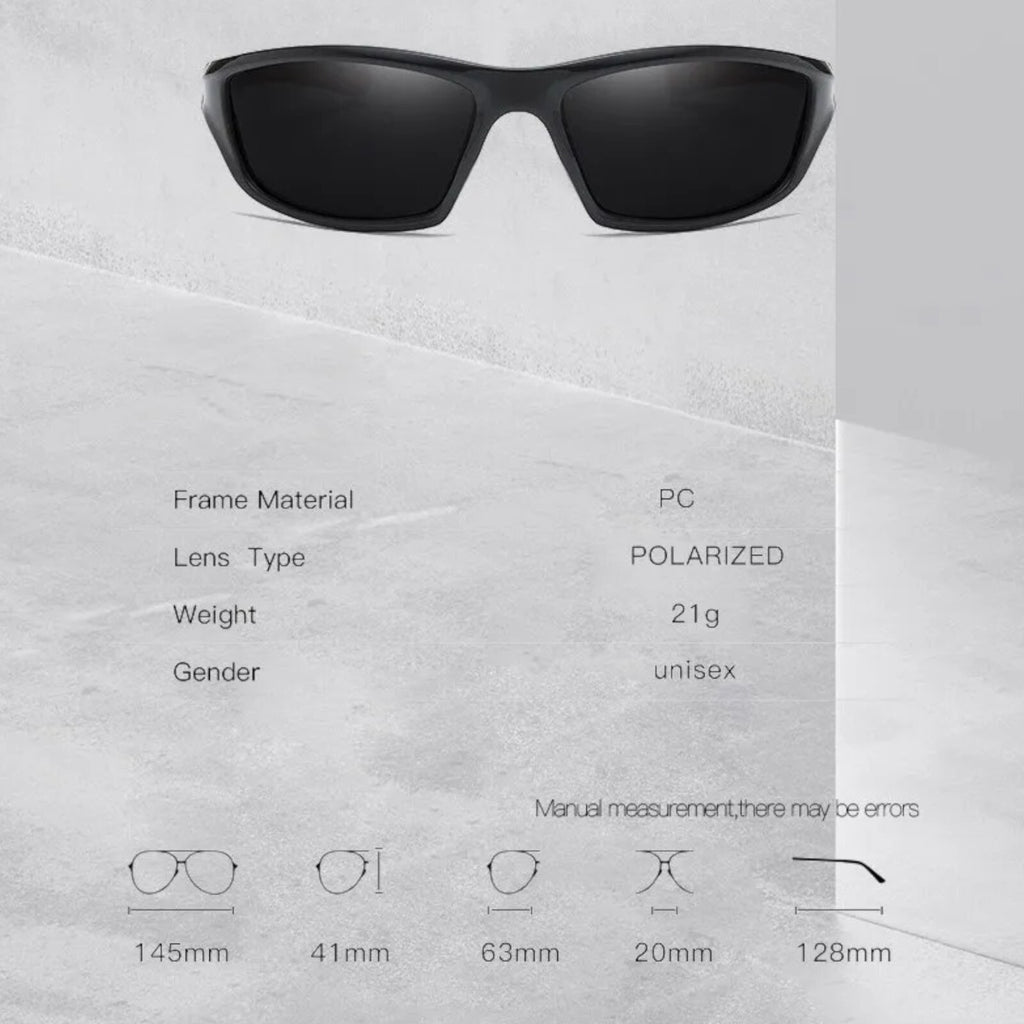 Matte Sport-Sonnenbrille X18
