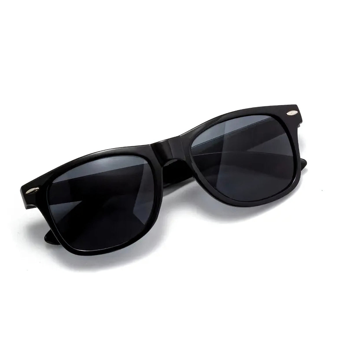 Schwarze Blues-Brothers Sonnenbrille extra-dunkel