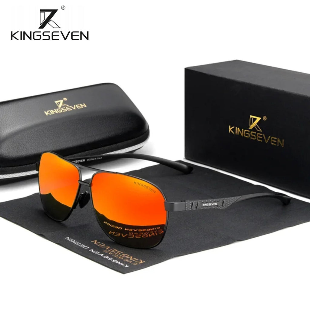 Kingseven N7188 polarisierte Piloten-Sonnenbrille