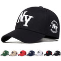 New York Vintage Basecap mit Retro-Stickerei