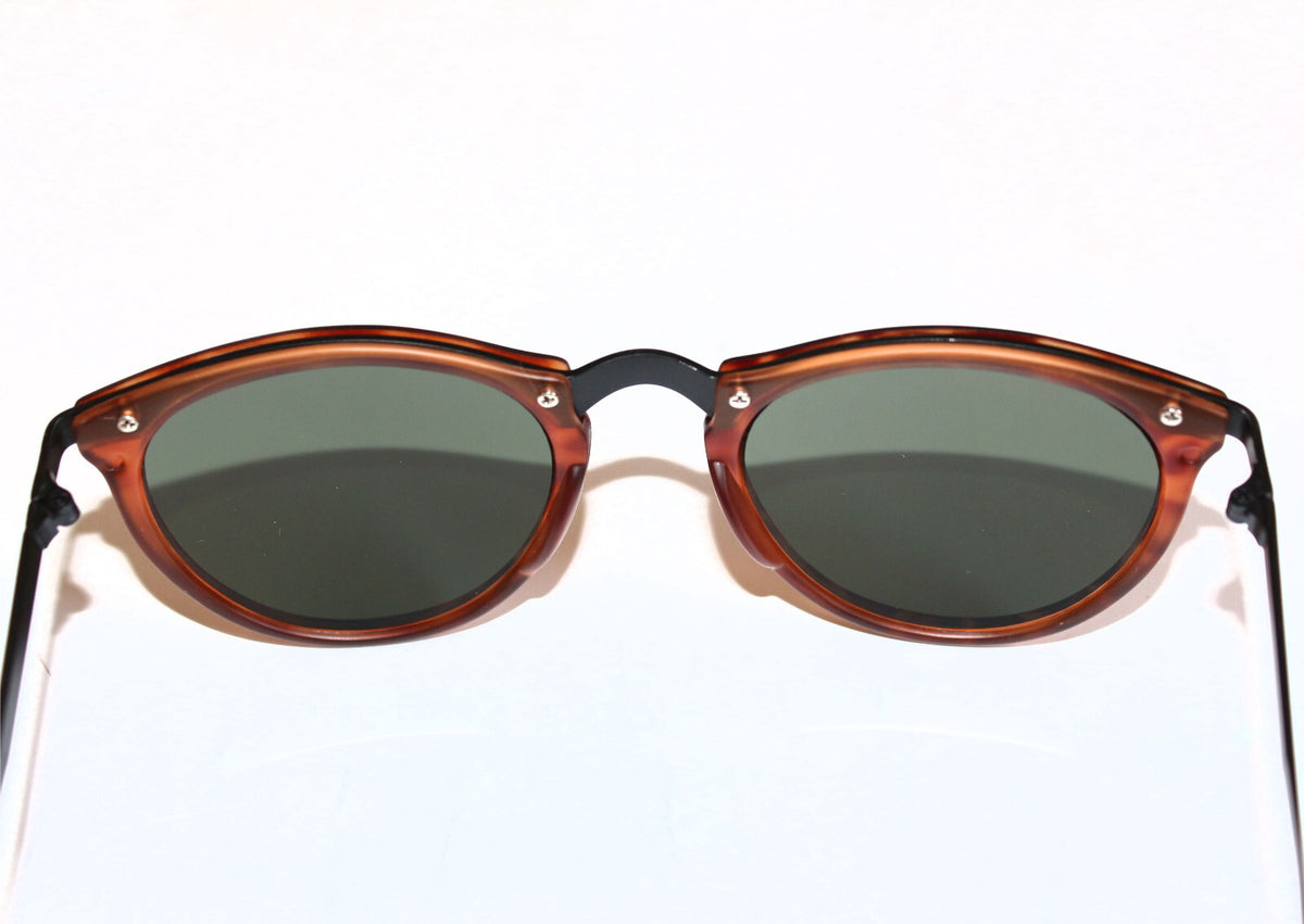 Braune Damen-Sonnenbrille im Tigerlook