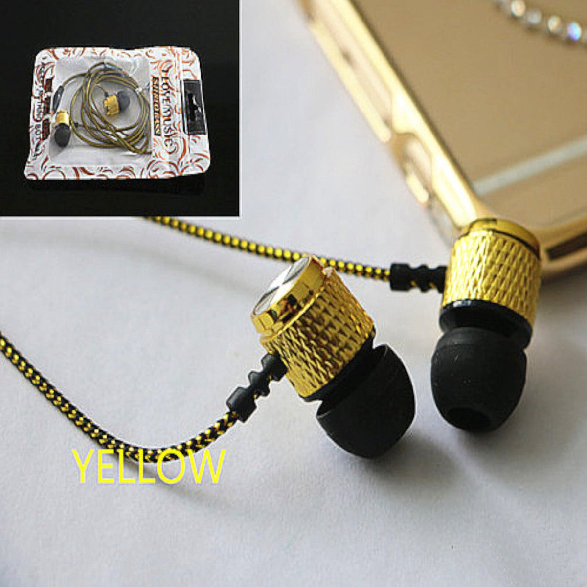 Super Bass Kopfhörer S25 In-Ear Ohrhörer Earphone Case