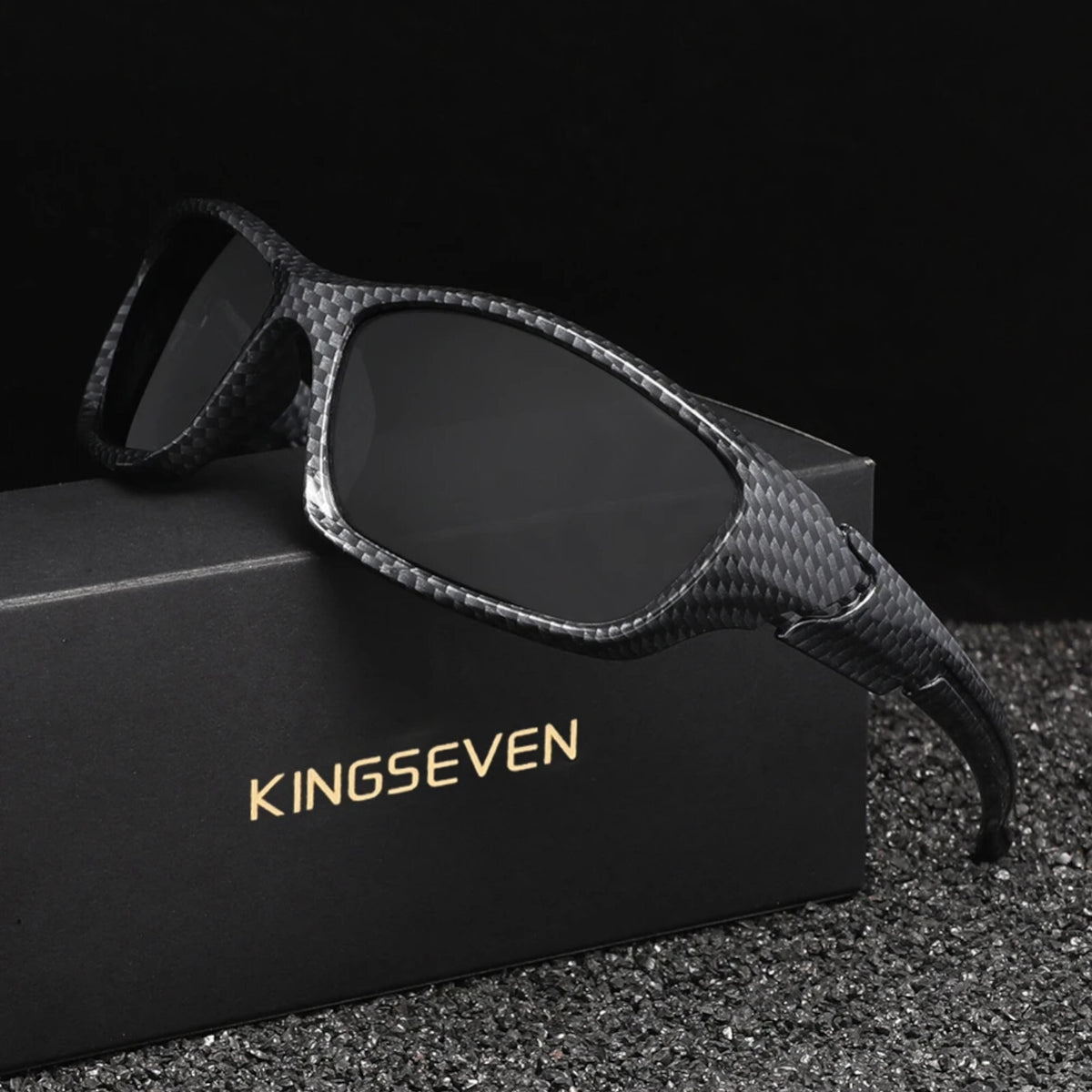 Kingseven NA768 polarisierte Biker-Sonnenbrille