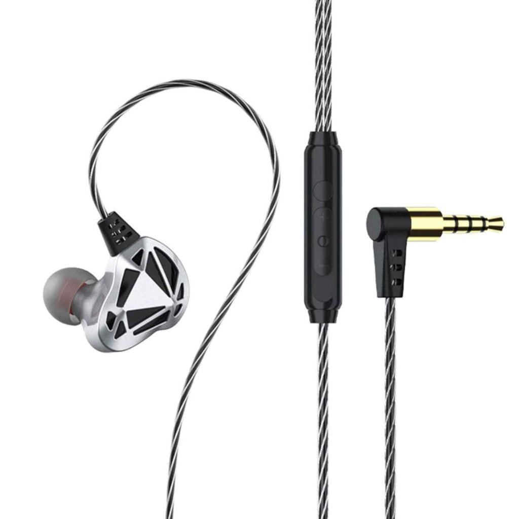 Premium Headset Kopfhörer QKZ-AK7 Pro HiFi In-Ear-Headset Ohrhörer + Hardcase