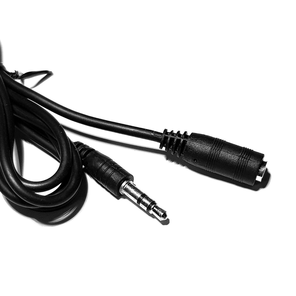 1m Audio Kabel 3,5mm Klinke Verlängerung Verlängerungskabel Klinkenkabel schwarz