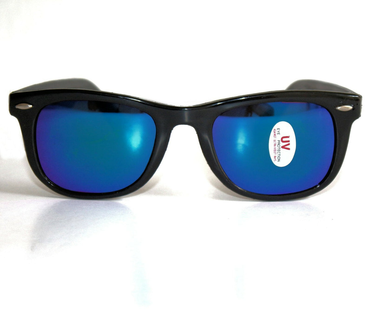 Blau verspiegelte Blues-Brothers Sonnenbrille