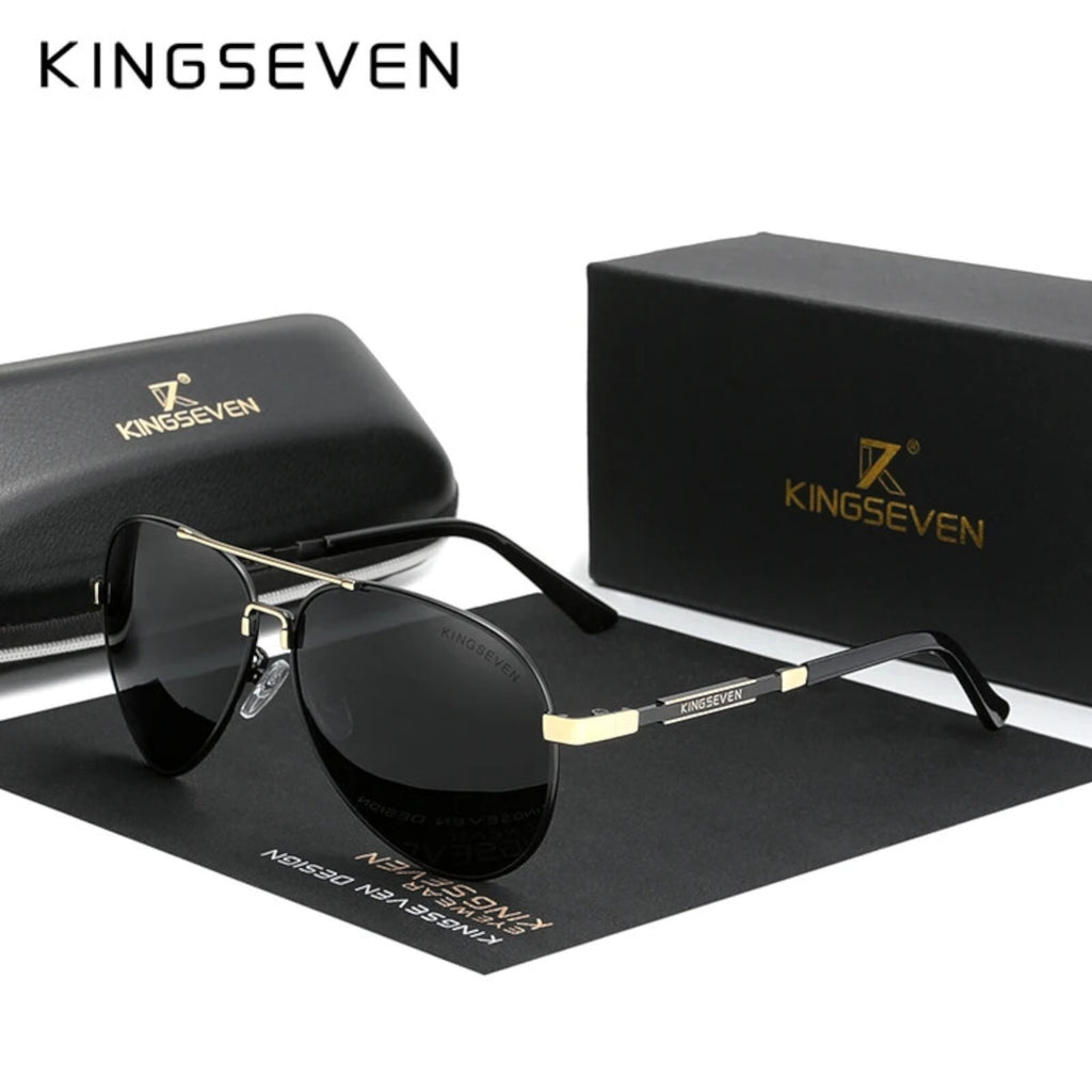 Kingseven N7899 polarisierte Piloten-Sonnenbrille