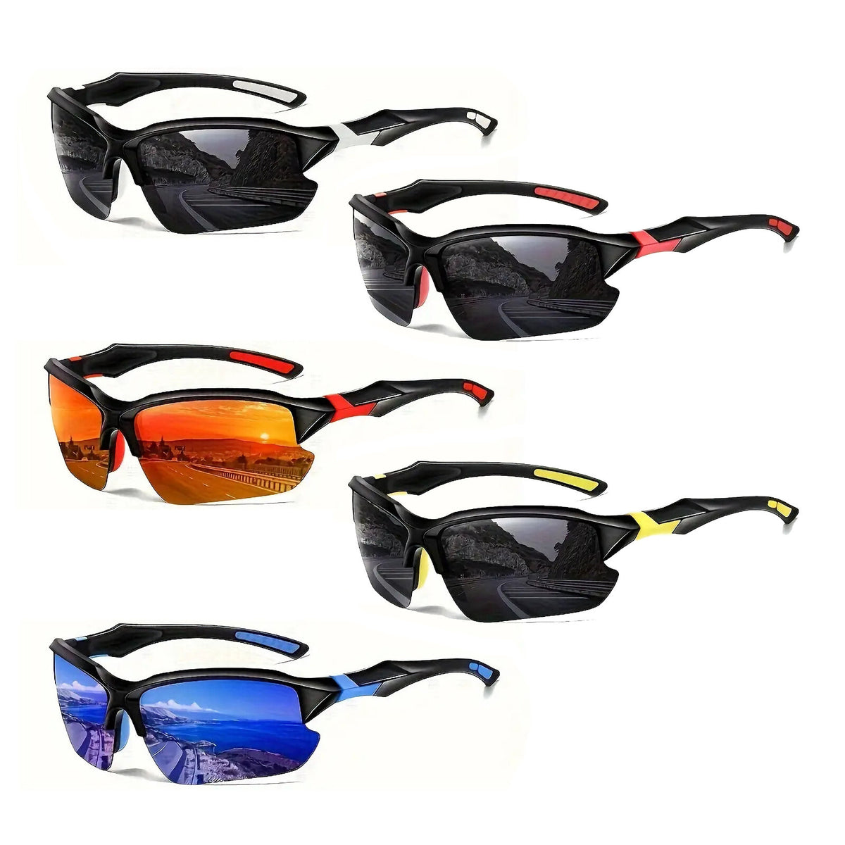 Sport-Sonnenbrille X19 für Rennrad und Triathlon