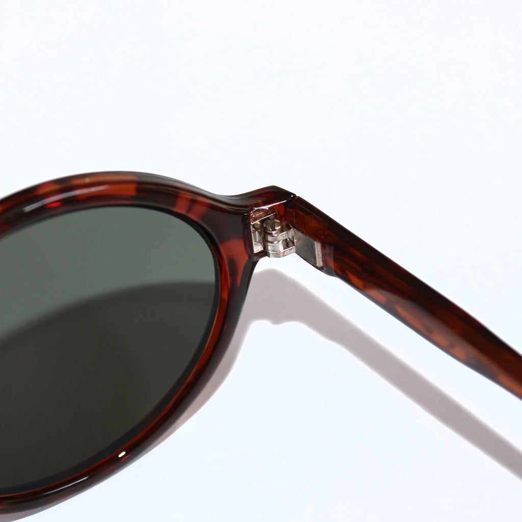 Braun getigerte Designer Damen-Sonnenbrille