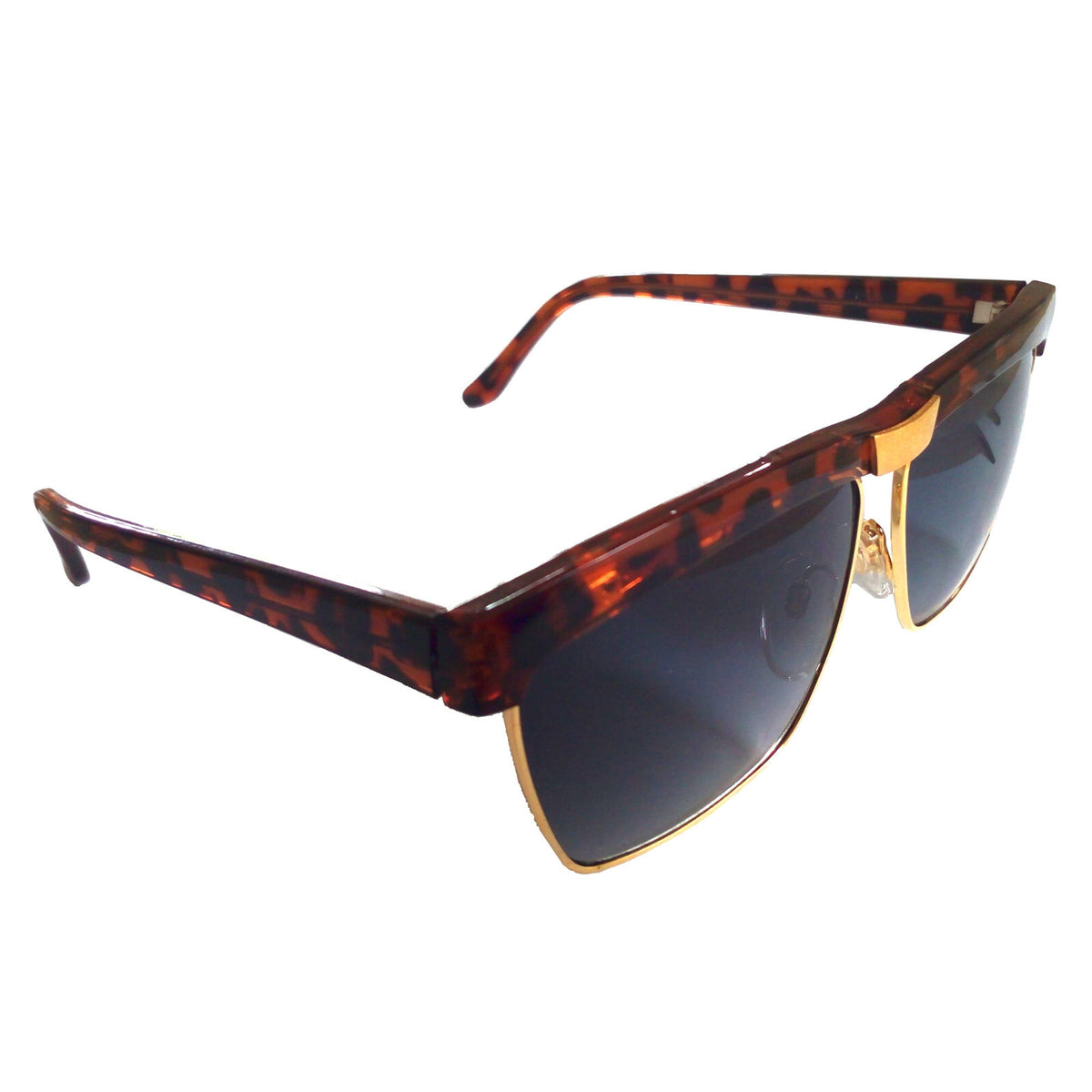 Braun getigerte Designer Unisex-Sonnenbrille