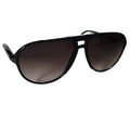 Schwarze Designer Unisex-Sonnenbrille