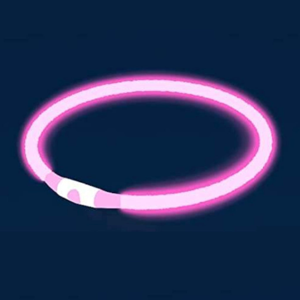 Kürzbares LED-Hundehalsband mit USB-Akku