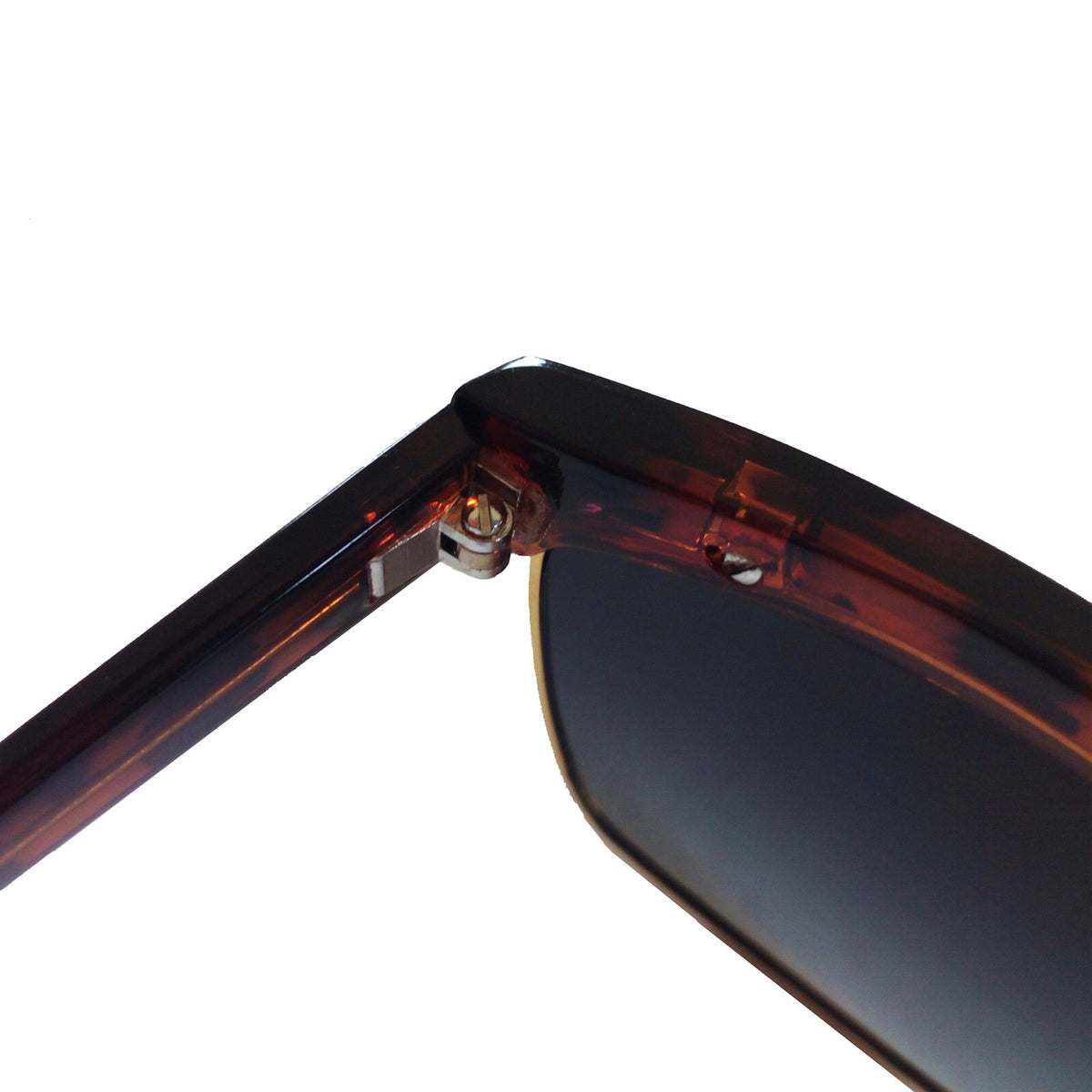 Braun getigerte Designer Unisex-Sonnenbrille