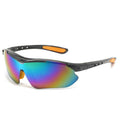 Schwarze polarisierte Sport-Sonnenbrille X6