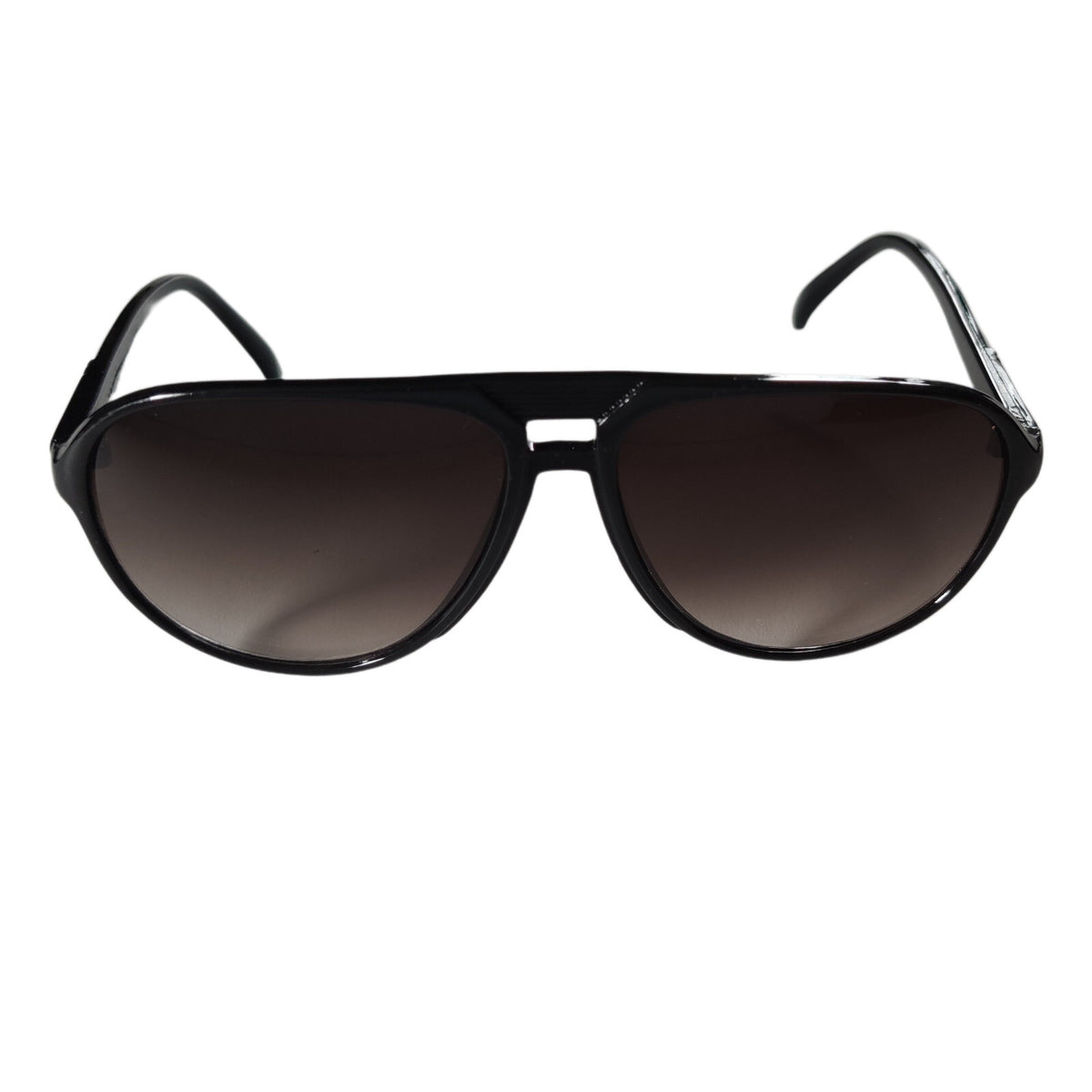 Schwarze Designer Unisex-Sonnenbrille