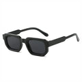 Glänzend schwarze Retro-Partybrille