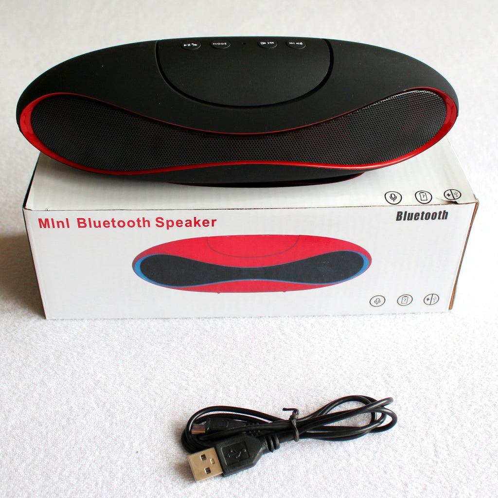 Bluetooth Lautsprecher BIG Rugby Speicherkarte USB Musik Wireless SoundBox