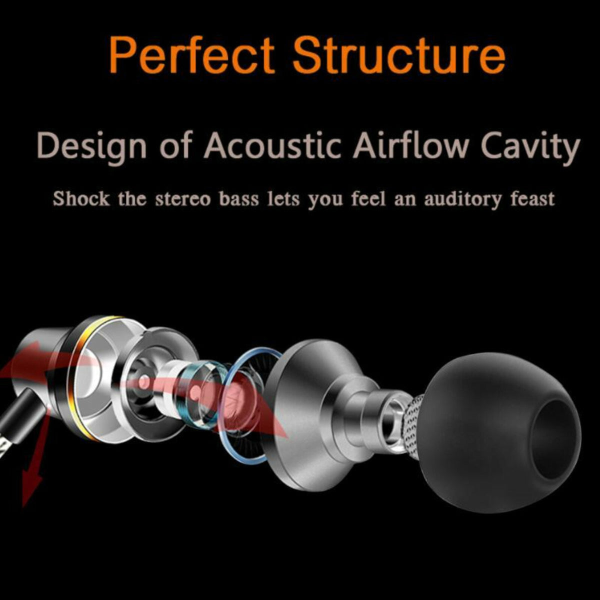 Super Bass In-Ear Kopfhörer Ohrhörer 3K V1L Sound Earphone Headphone Headset