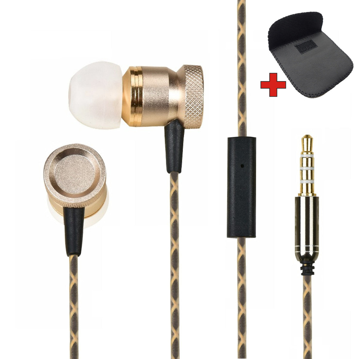 Goldener TTLife T4HS Snake Pro In-Ear-Kopfhörer