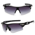 Schwarze polarisierte Sport-Sonnenbrille X1