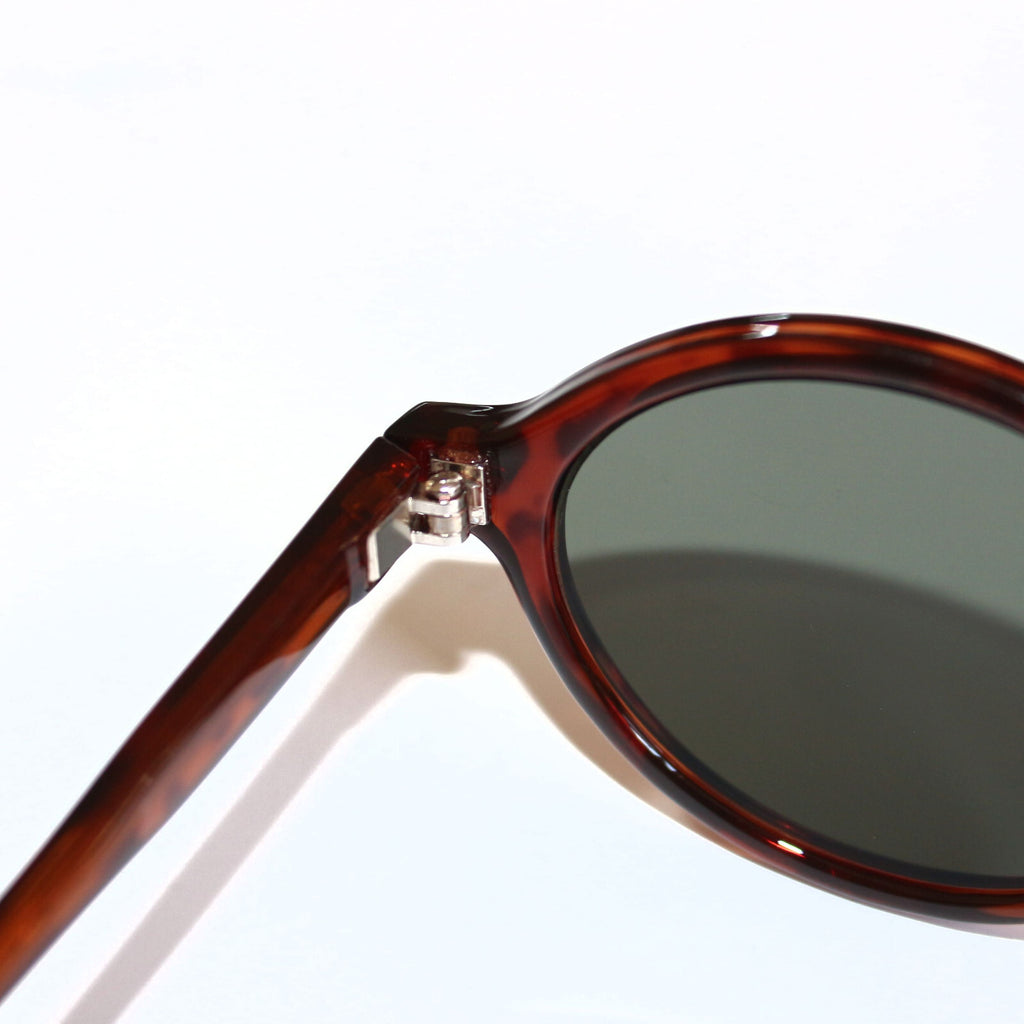 Braun getigerte Designer Damen-Sonnenbrille
