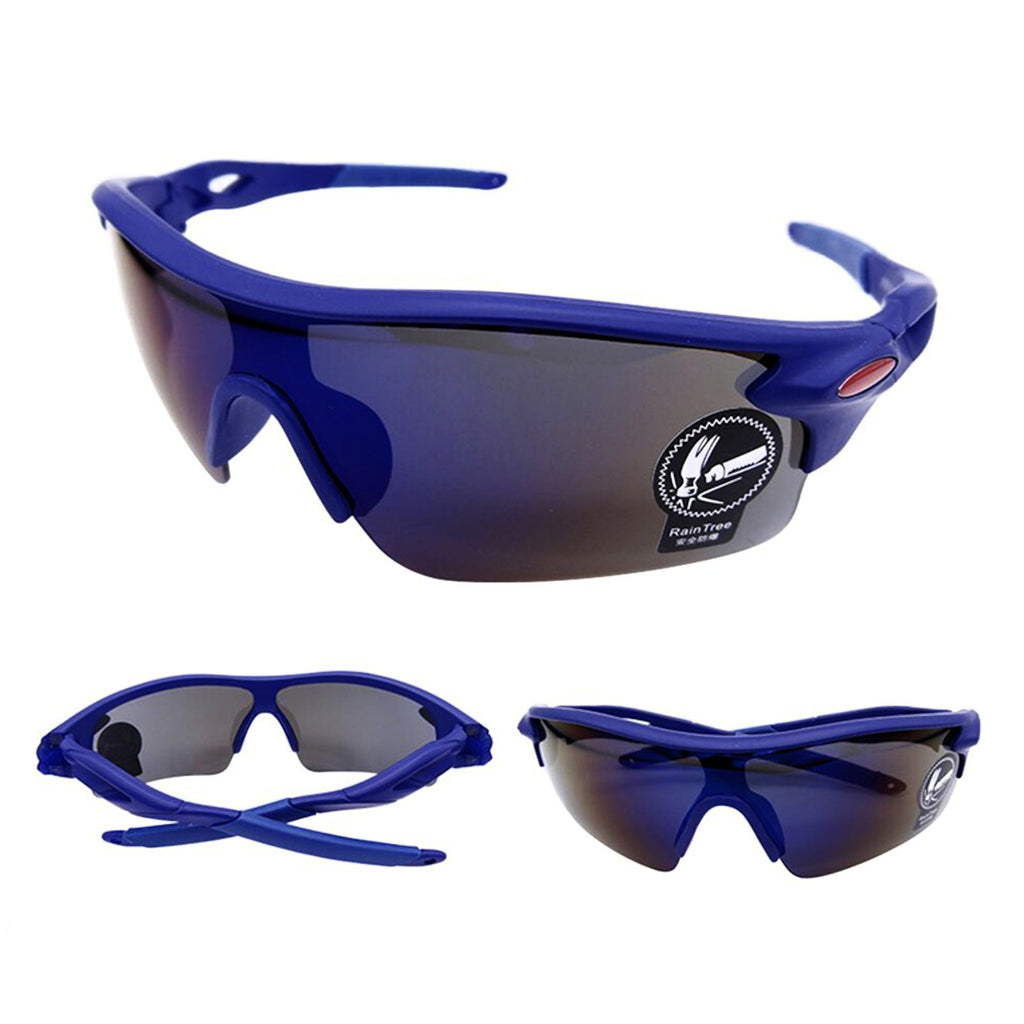 Blaue Sport-Sonnenbrille X1 für Rennrad