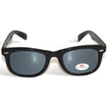 Schwarze Blues-Brothers Sonnenbrille verspiegelt