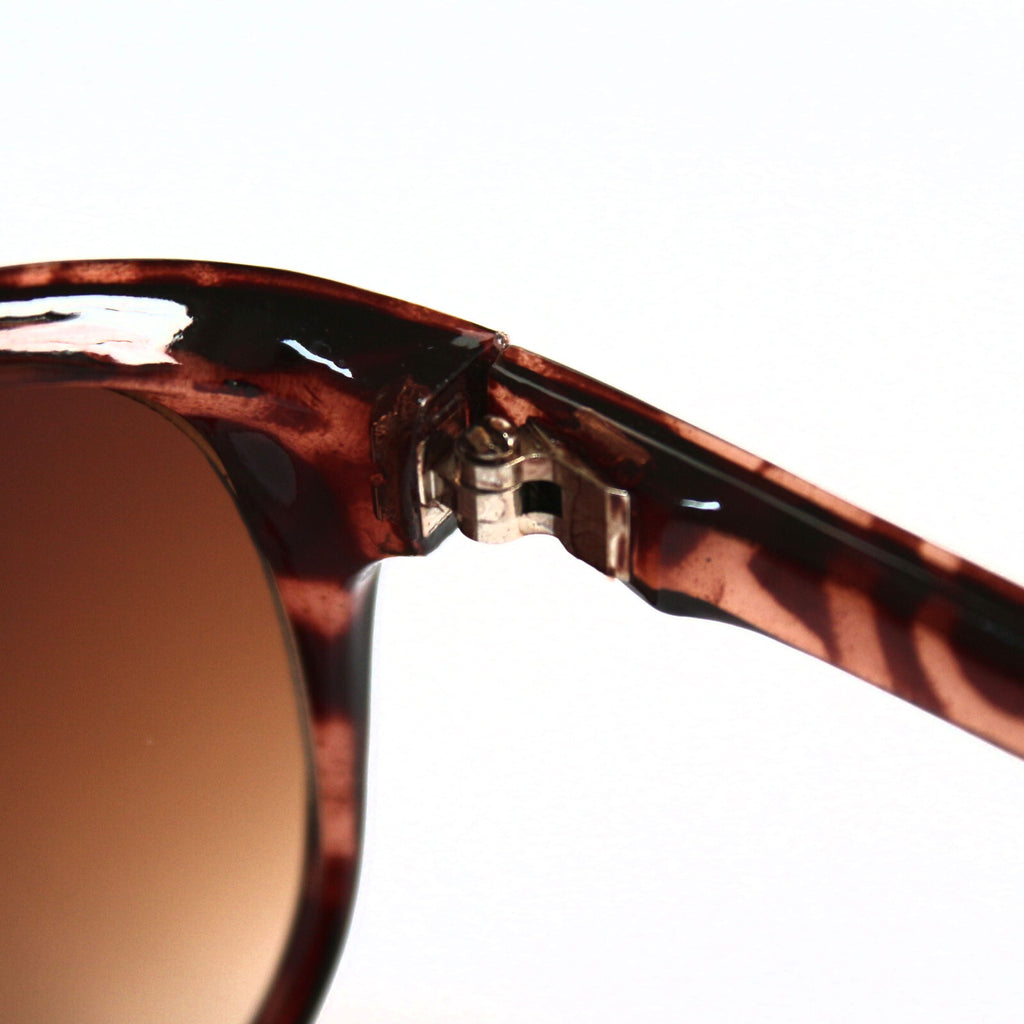 Braune Designer Damen-Sonnenbrille