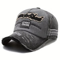 Rock Shark 1969 Vintage Basecap in Schwarz-Grau