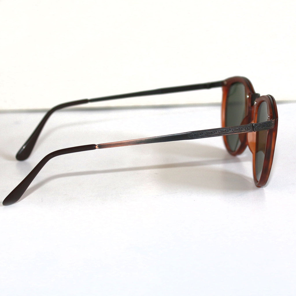 Braune Damen-Sonnenbrille im Tigerlook
